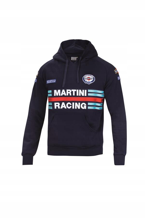 Mikina Sparco Martini Racing modrá veľkosť Xs