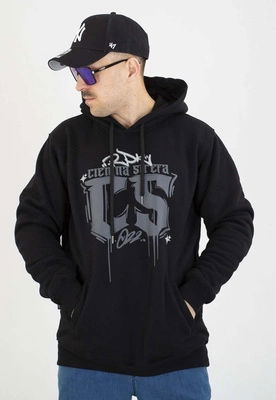 Mikina Tmavá zóna s kapucňou Gotika Graffiti čierna