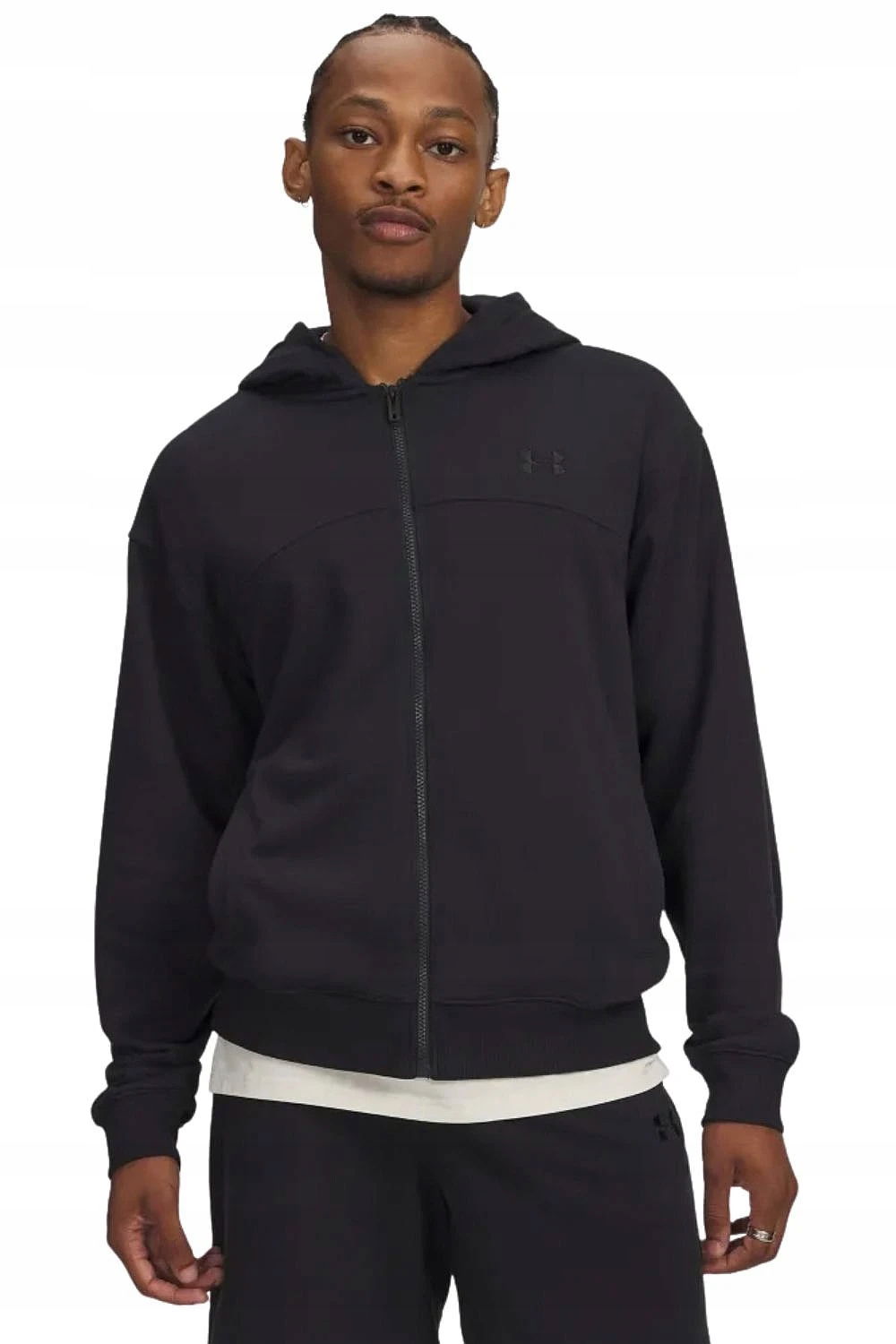 mikina Under Armour Rival Lightweight Zip Čierna