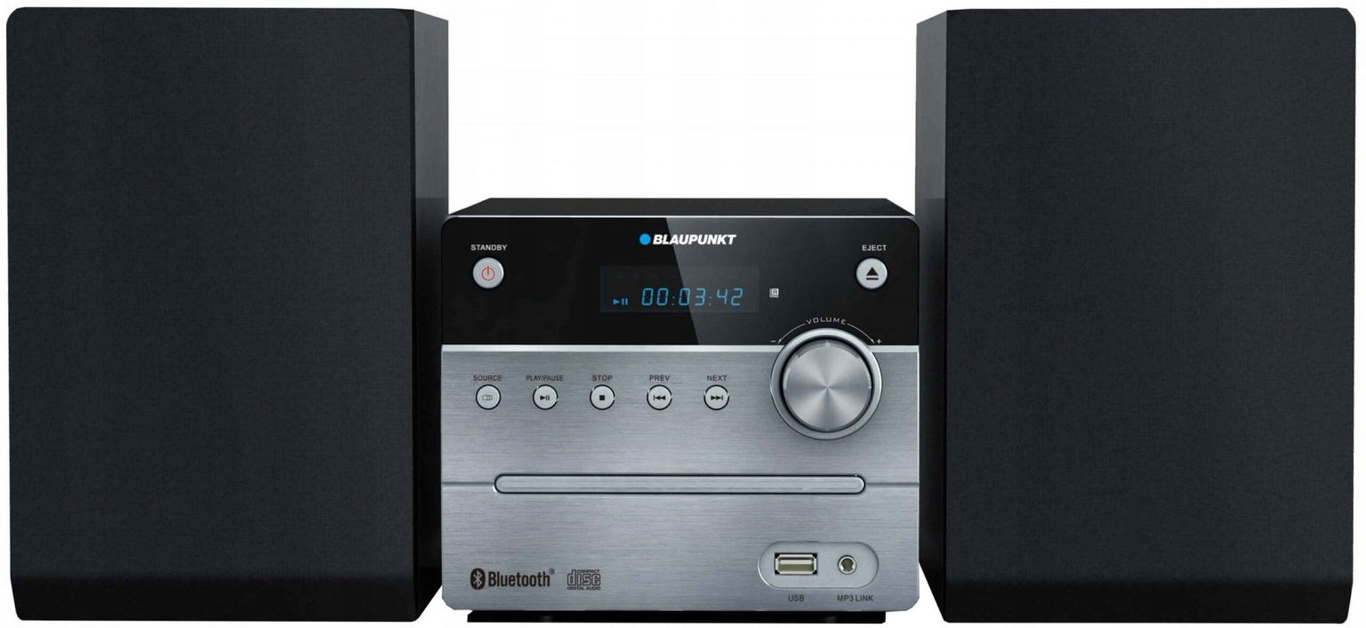 Mikrosystém Bluetooth CD MP3 Usb Aux