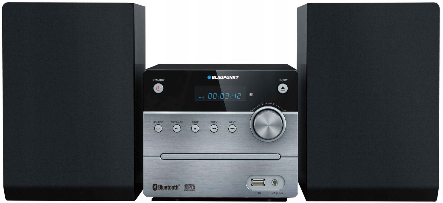 Mikrosystém Bluetooth CD/MP3/ Usb/ Aux – BP-MS12BT Blaupunkt