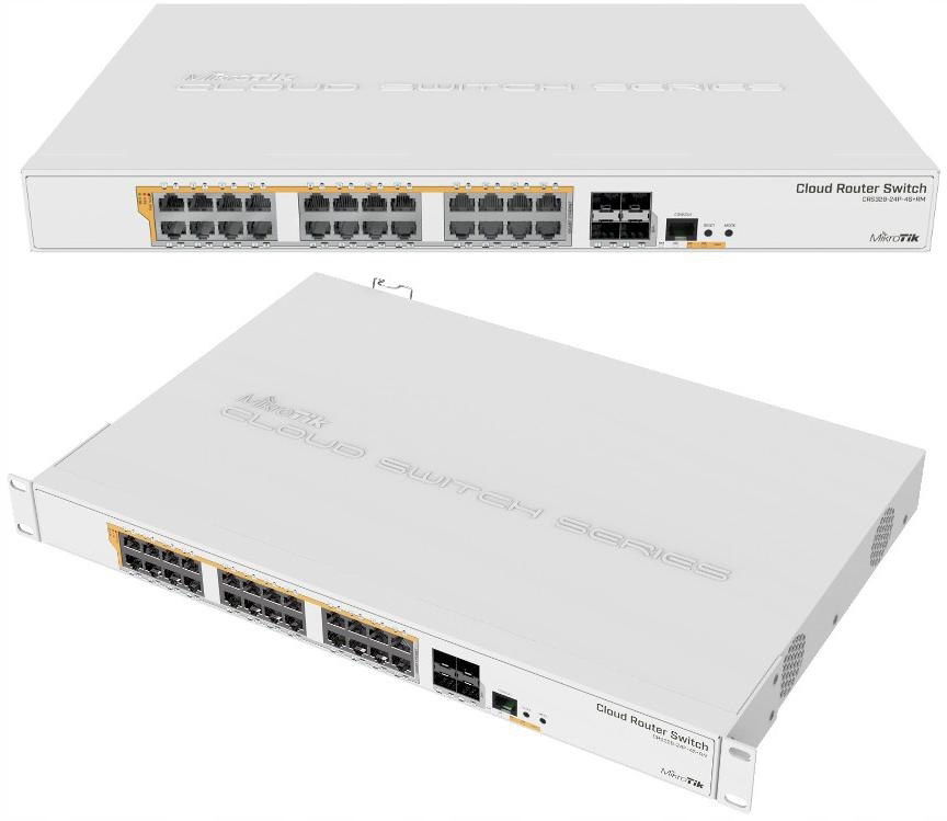 Mikrotik Routerboard CRS328-24P-4S+RM Poe