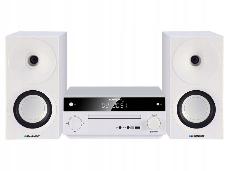 Mikroveža Blaupunkt MS30.2BT 50W CD Bt Aux Usb biela