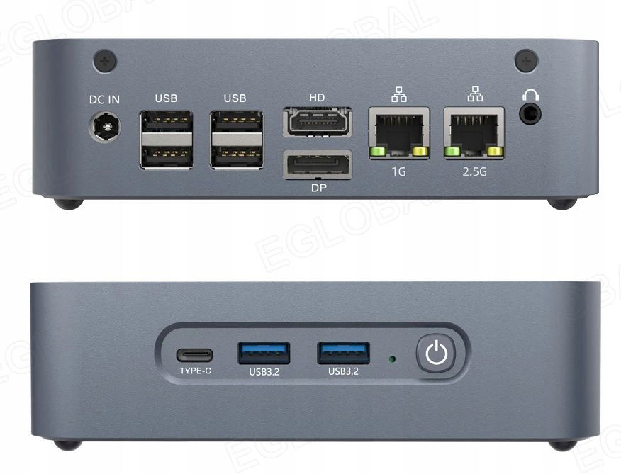 Mini herný počítač VenBOX S600 Intel Core i9-12900H WiFi6E BT5 Win