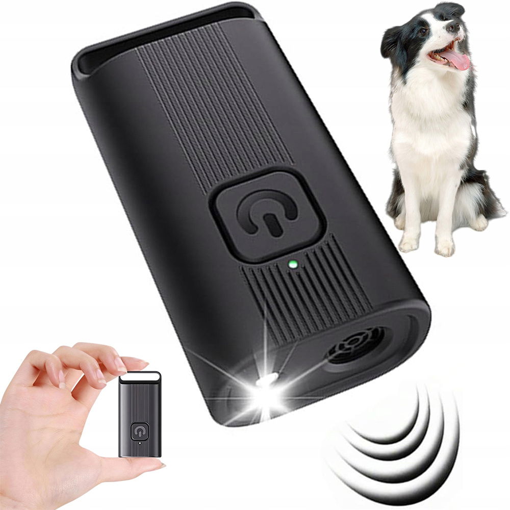 Mini Odpudzovač Psov Ultrazvukový Tréningový Trenažér S Usb Baterkou Nabíjanie
