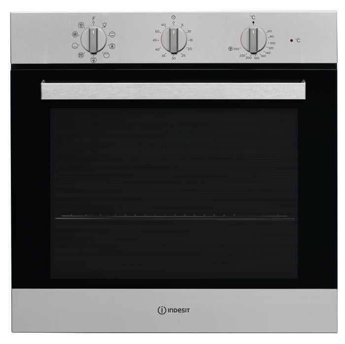 Mini rúra Indesit Ifw 6834 IX 71 l strieborná/sivá