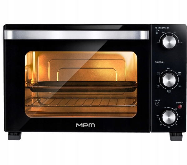Mini rúra Mpm MPE-16/T 35 l čierna