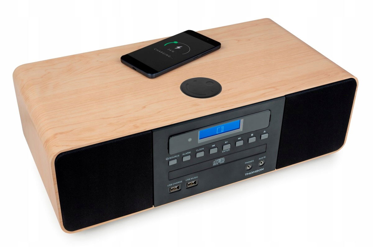 Mini Veža Fm Rádio Thomson MIC202BT CD MP3 Usb Bt