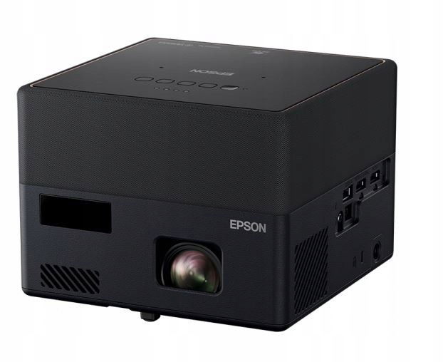 Miniprojektor Laserový EF-12 150-PALCOVÝ Obraz 1000 Lumenov Androidtv Yamaha