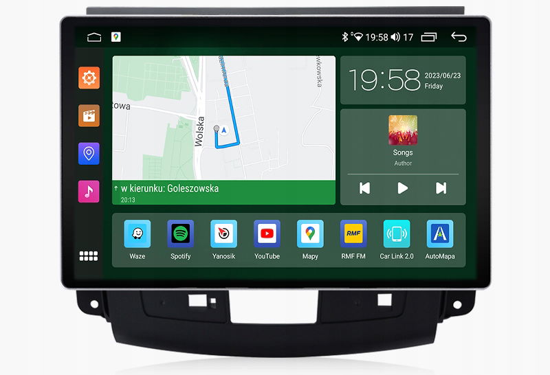 Mitsubishi Outlander 2 Navigácia Android Qled