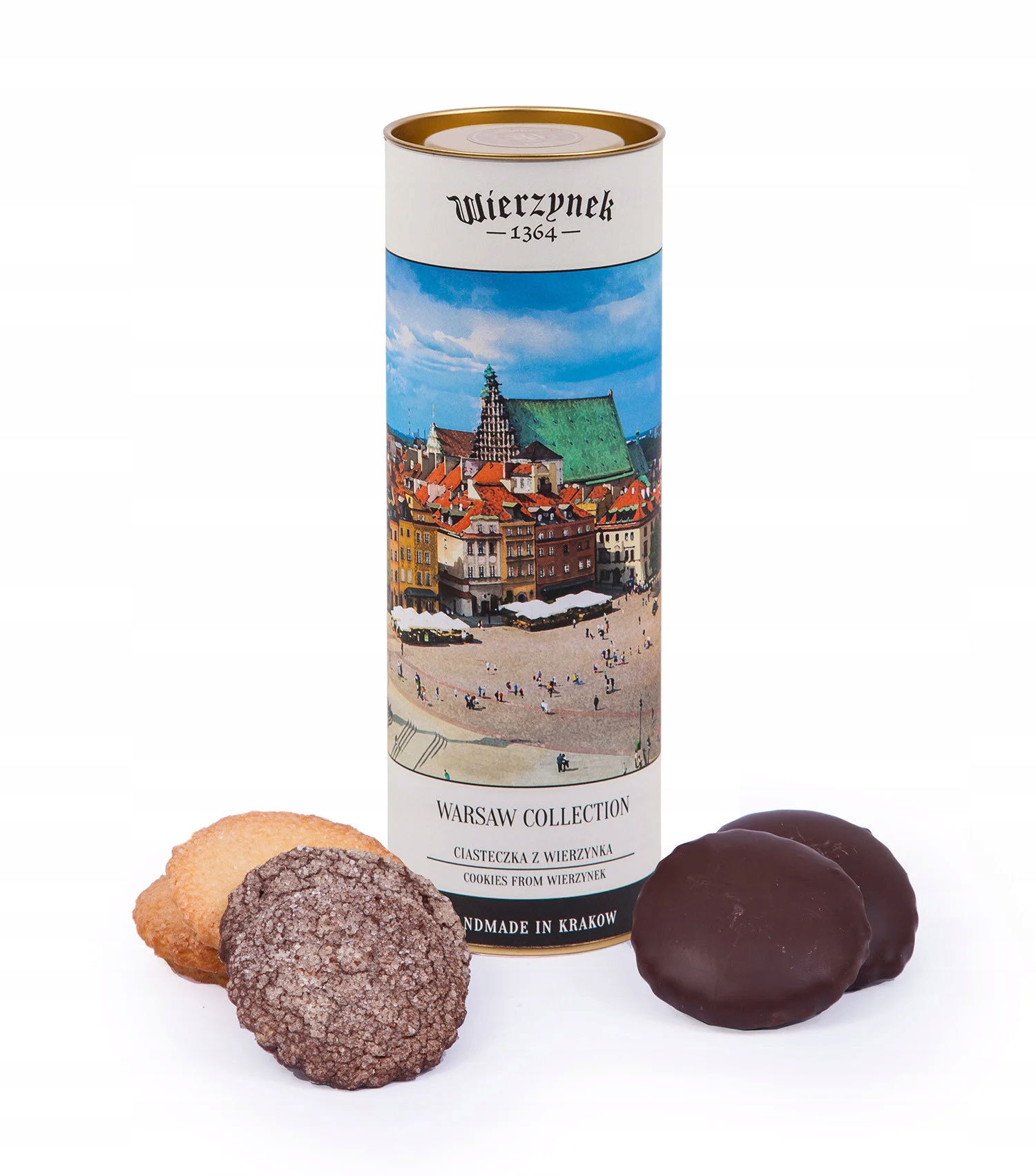 MIX krehkých sušienok Verynek v tube – motív Varšava, 345 g