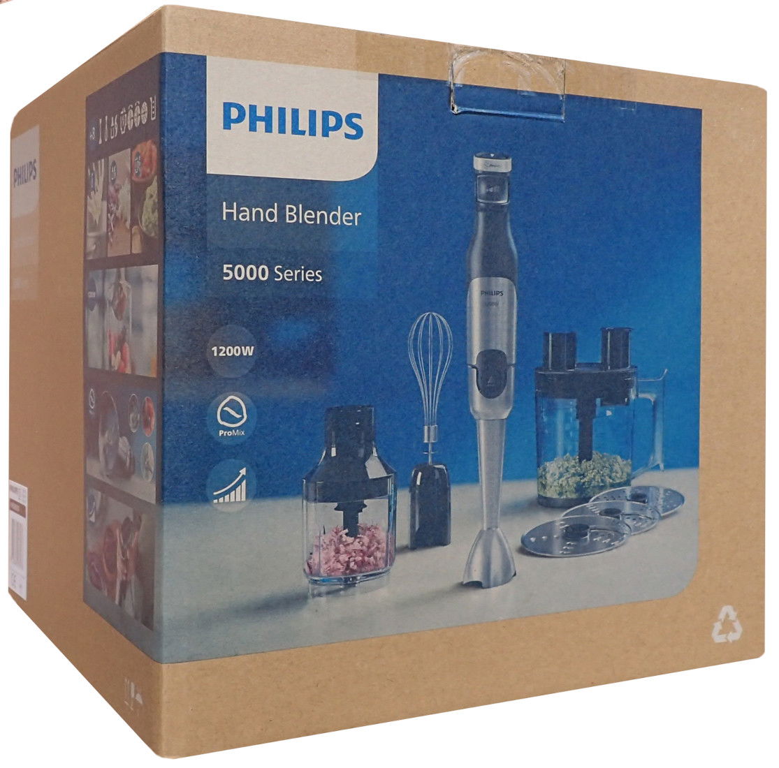 Mixér Ručný kuchynský robot Krájač Philips HR2685 1200W