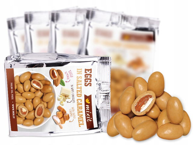 Mixit do vrecka Eggs Slaný karamel 65 g