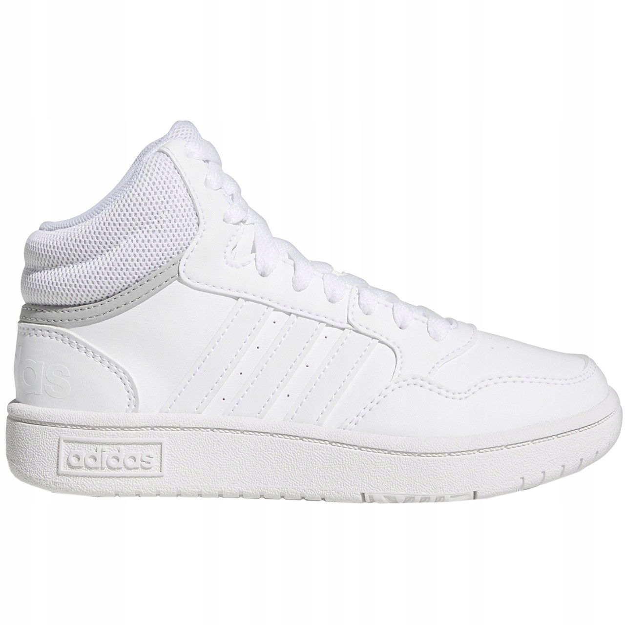 Mládežnícke topánky Adidas Hoops Mid biele GW0401
