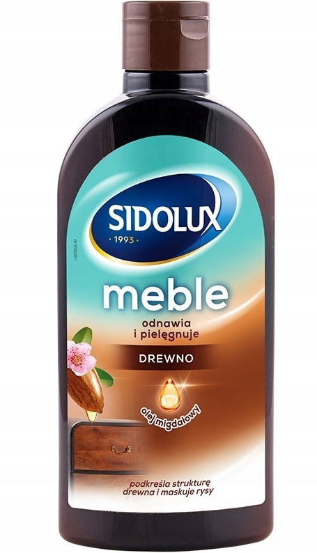 Mlieko na ošetrovanie nábytku Sidolux mandľa 300ml