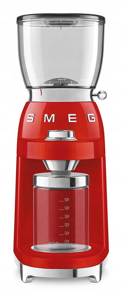 Mlynček na kávu Smeg CGF11RDEU
