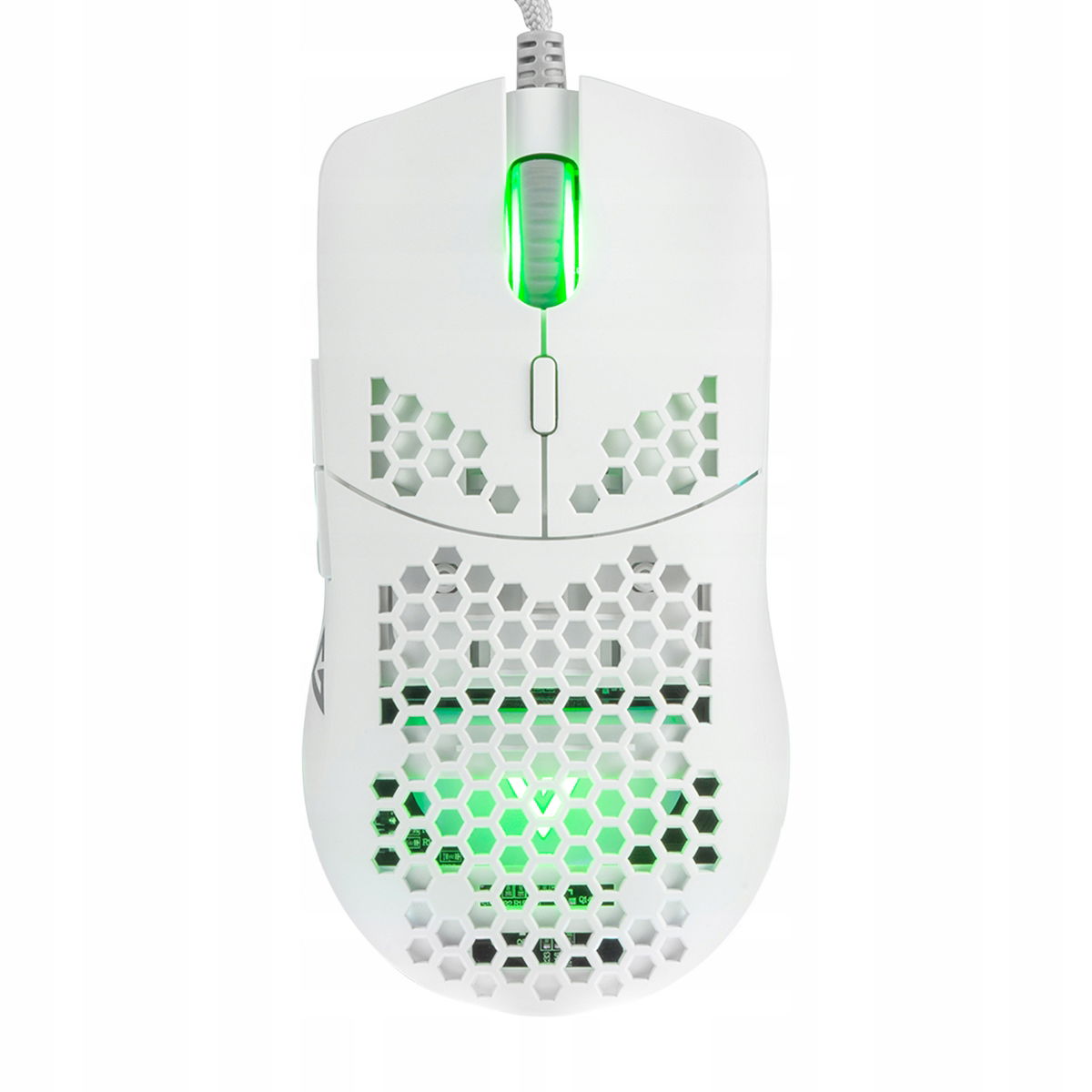 Modecom Volcano Shinobi 3327 Biela drôtová optická herná myš Rgb