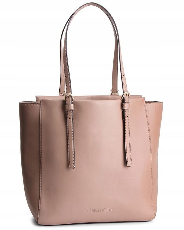 Módna Kabelka Calvin Klein A4 Béžová Shopperka Eco