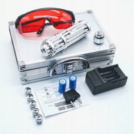Modrý zapaľovací laser MEČ+Disco