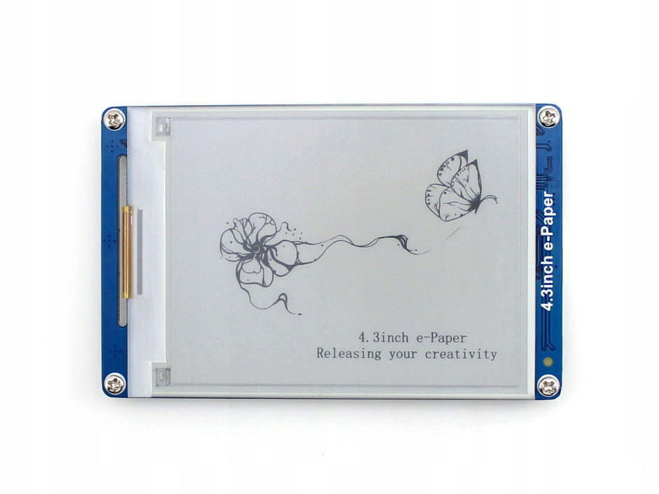 Modul s displejom e-Paper 4,3"