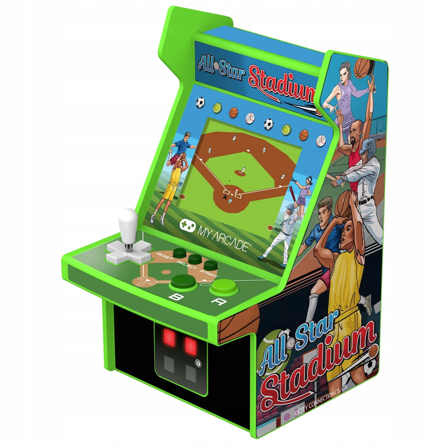 Moja arkádová retro herná konzola All Star Stadium Micro Player DGUNL-4126