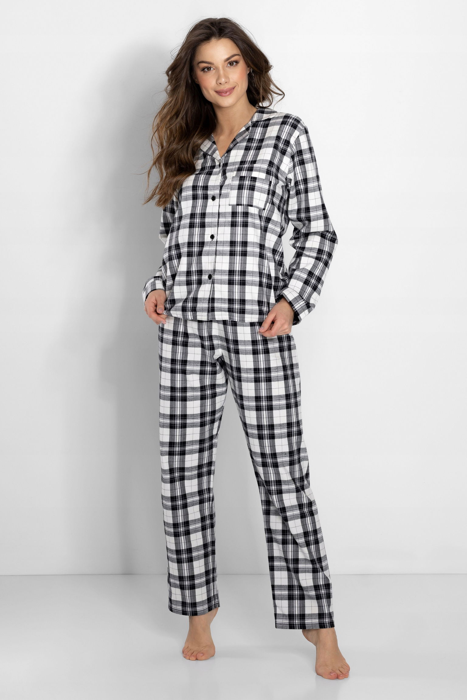 Momenti Per Me Pyžamo Stay Warm Black, XL