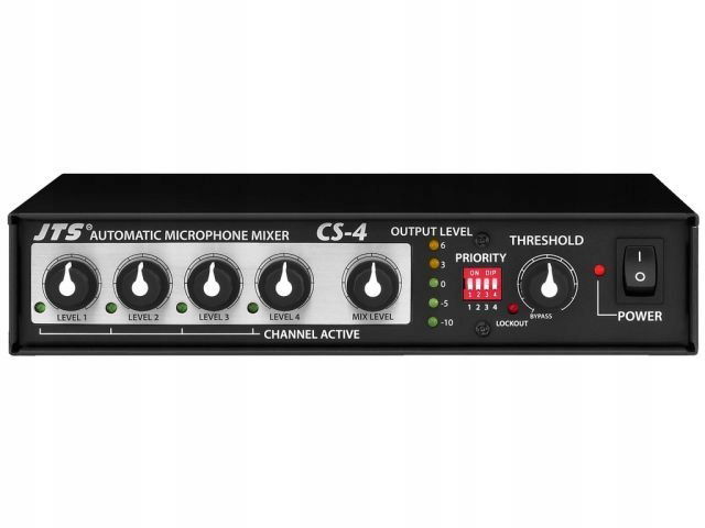 Monacor CS-4 Automatický mikrofónový mixér