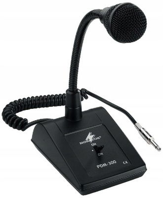 Monacor PDM-300 – stolný mikrofón