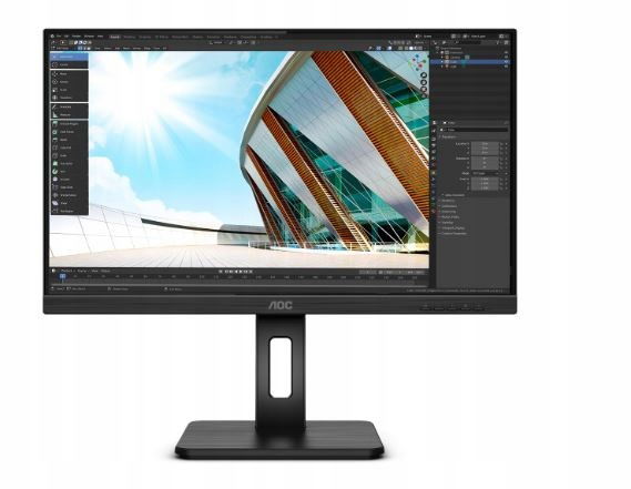 Monitor Aoc Q24P2Q 23,8 Ips Hdmi Dp Usb Pivot