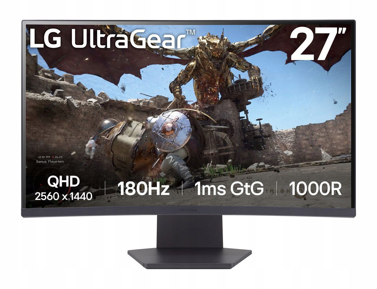 Monitor Lg Led 31,5" 32GS60QC-B 180Hz