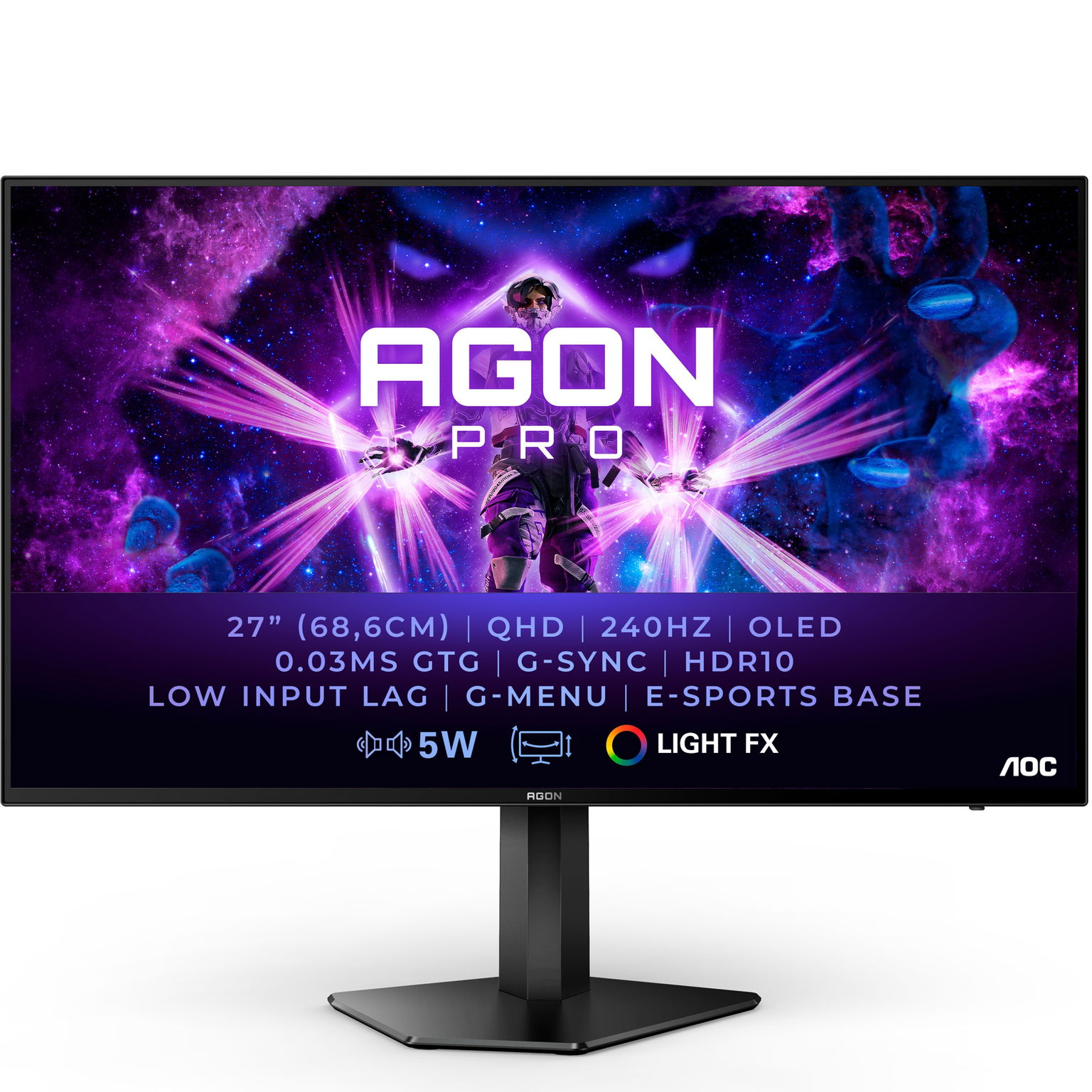 Monitor Oled Aoc AG276QZD 26,5" 2560 x 1440 px Oled