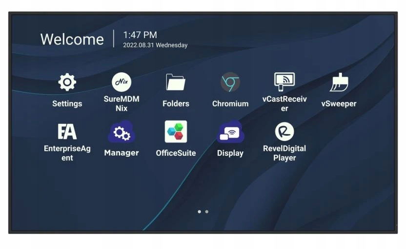 Monitor Viewsonic CDE6530 65" 4K Presentation Display 24/7