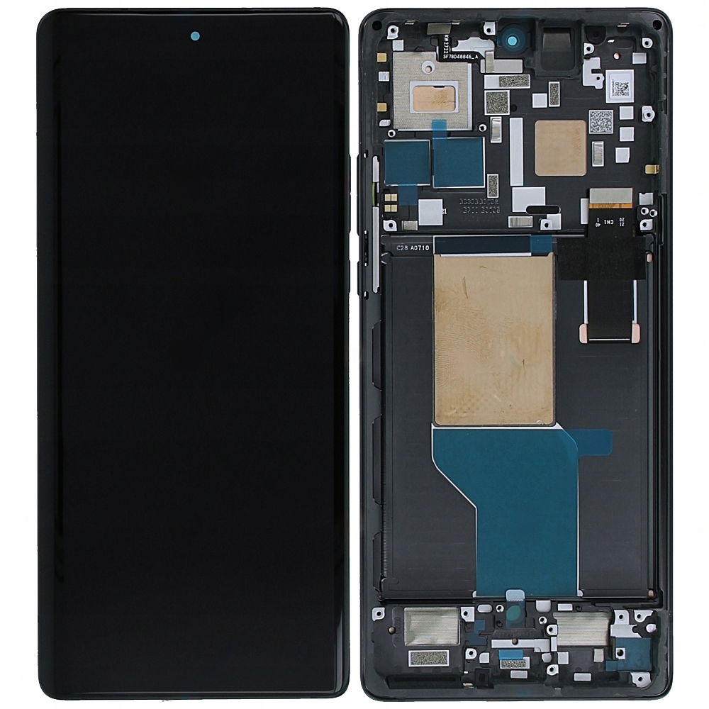 Motorola Moto Edge 30 Ultra LCD Display Touchscreen Frame Black