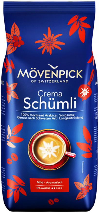 Movenpick Schumli 100 % Arabica Zrnková káva 1kg
