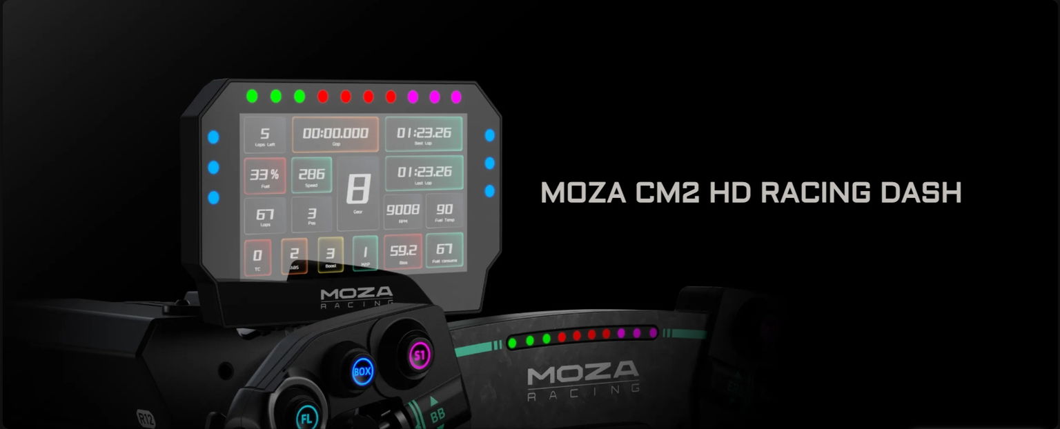 Moza CM2 Závodný displej