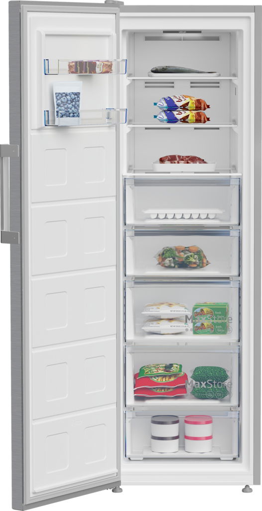 Mraznička Beko B3RMFNE314XB Oceľ 185 x 60 cm