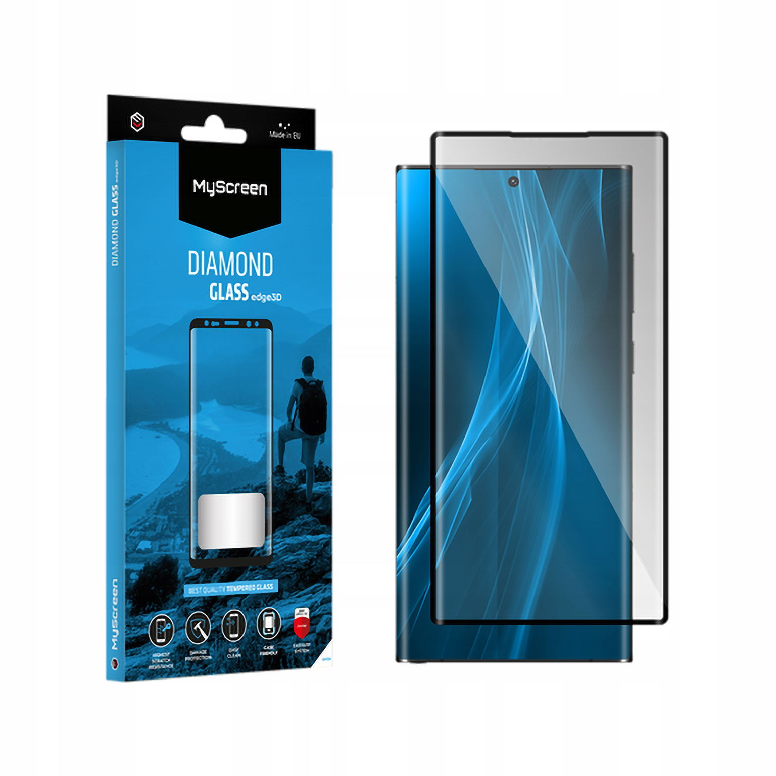 MS22 Ochranné sklo MyScreen Diamond Glass edge3D