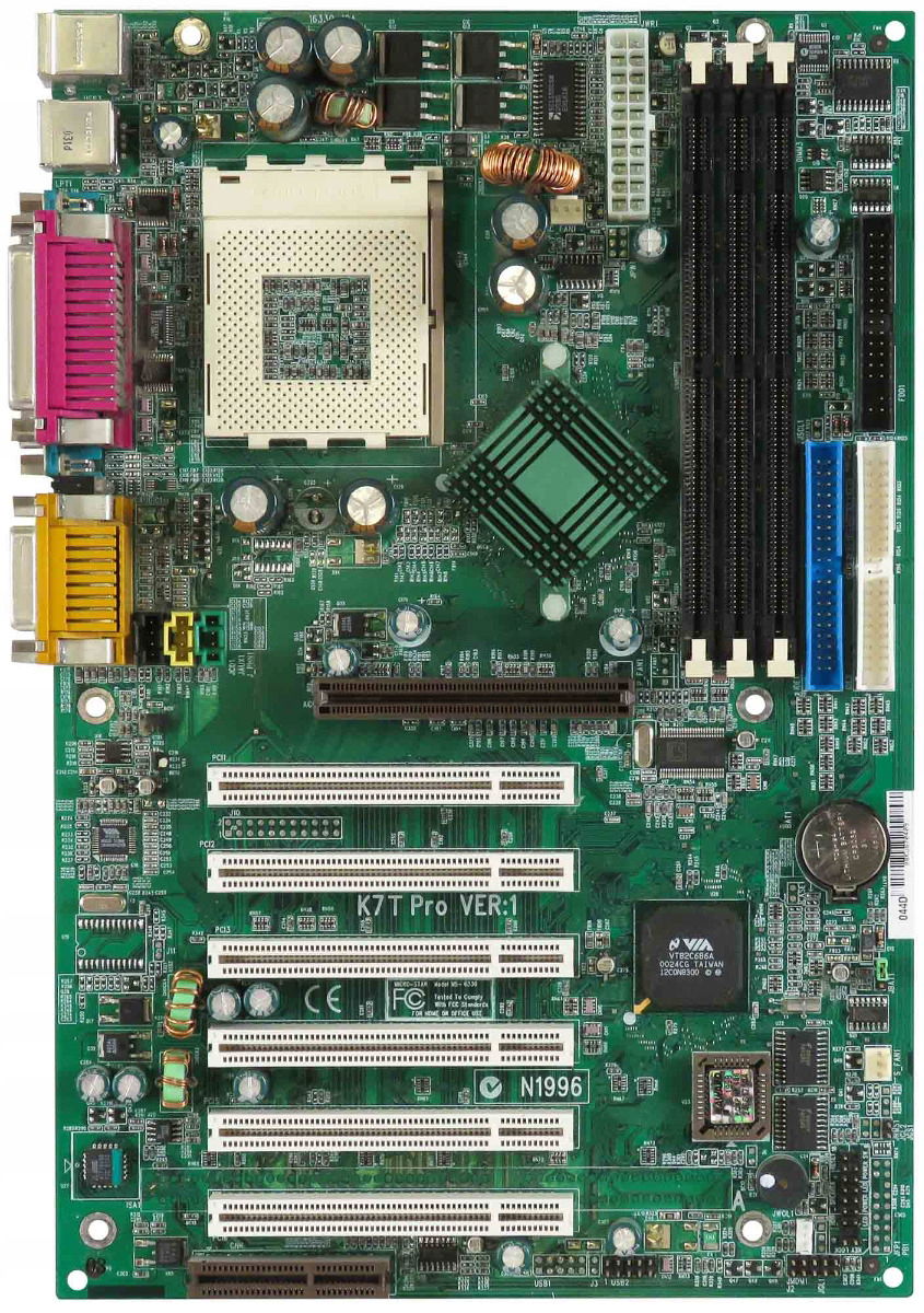 Msi K7T Pro Ver: 1 Socket 462 Sdram Pci MS-6330