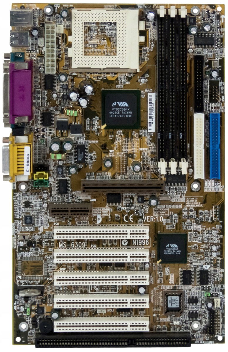 Msi MS-6309 Pätica 370 Sdram Atx