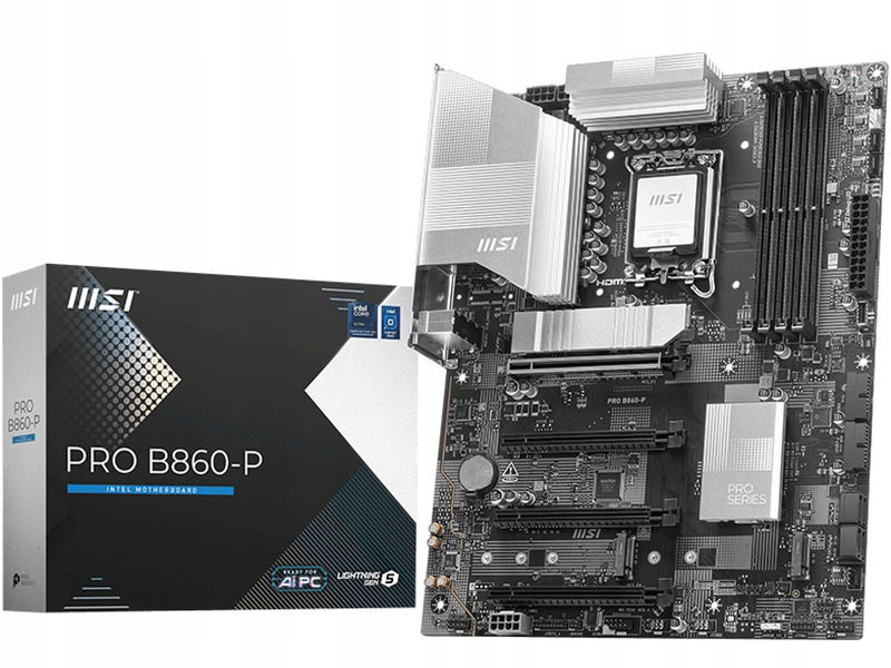 Msi Pro B860-P LGA1851 DDR5 Atx Základná doska