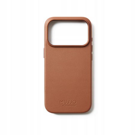 Mujjo Leather Case – kožené puzdro pre iPhone 17 Pro kompatibilné s MagSafe