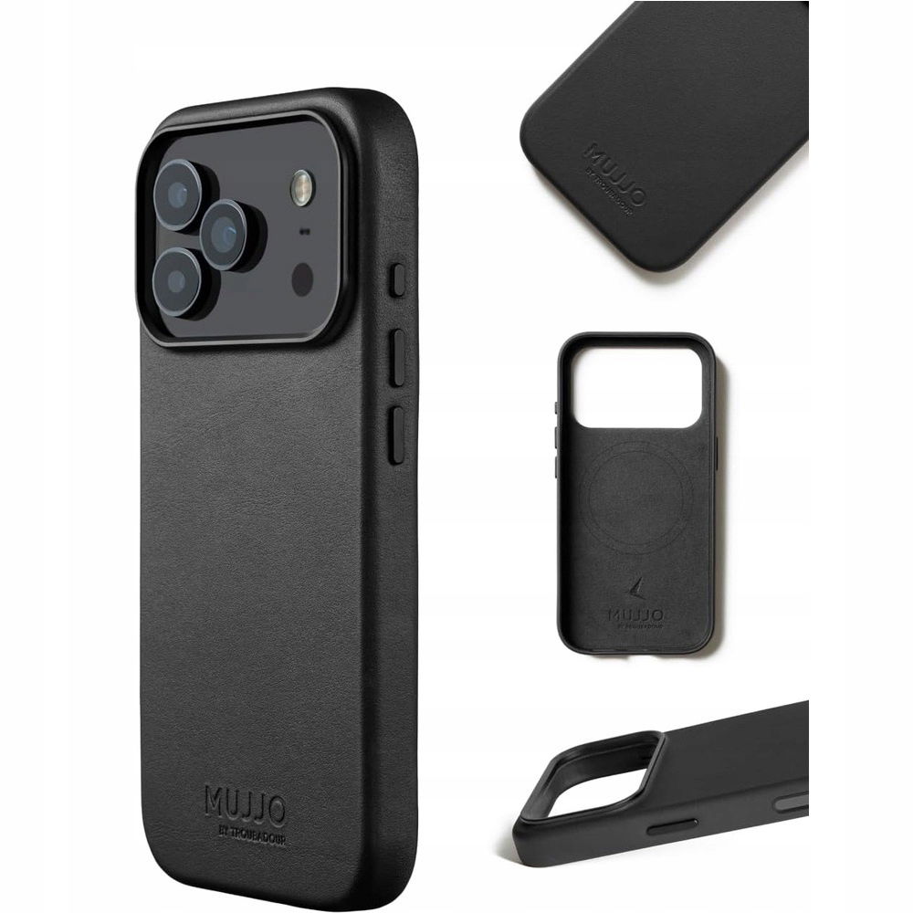 Mujjo Leather MagSafe puzdro Kožené puzdro obal pre iPhone 17 Pro Max