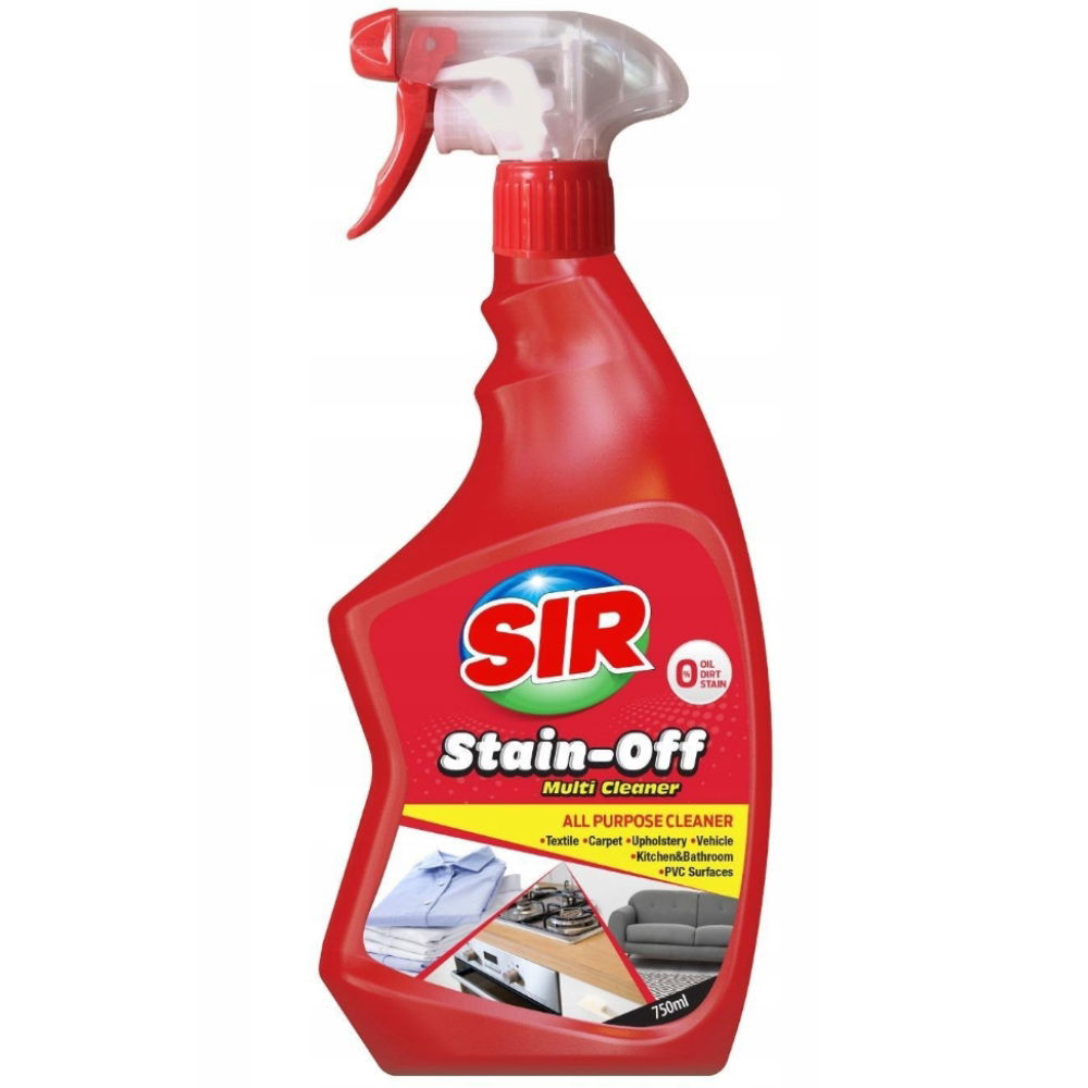 Multi Cleaner Sir 750 ML Na Oblečenie A Tkaniny Odstraňovač Škvŕn, Čistiaci Sprej