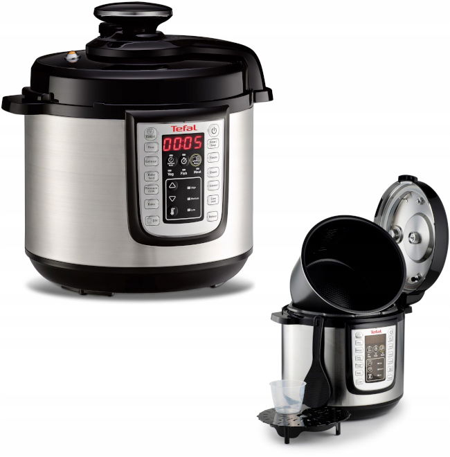 Multicooker Tefal Tlakový Hrniec Core Range CY505E 25 Programov 6L Objem