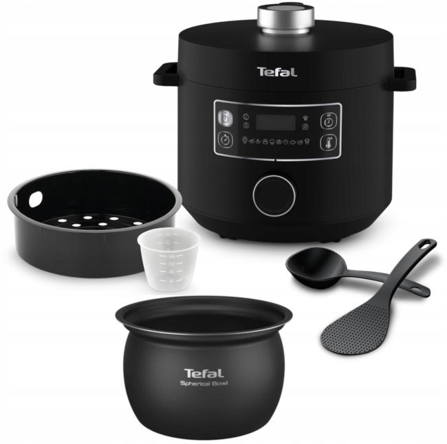 Multicooker Tefal Turbo Cuisine CY754 10 Automatických Programov Čierny