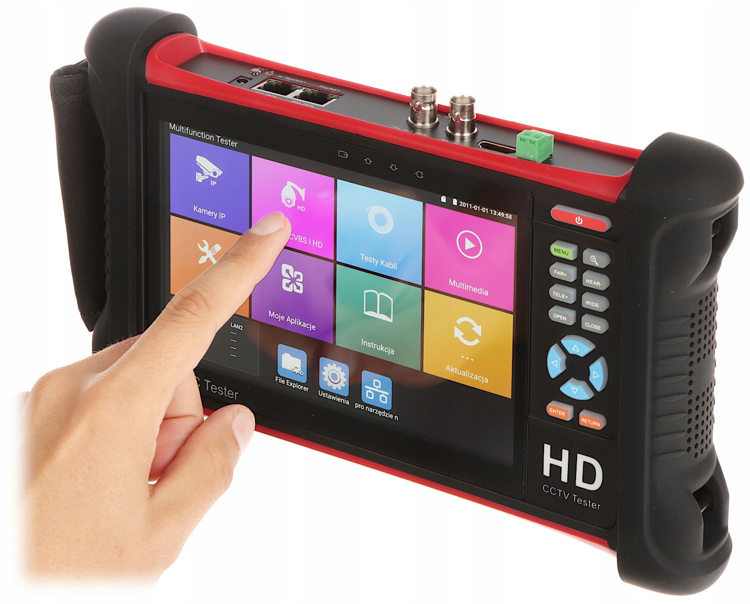 Multifunkčný tester Cctv CS-H8-70H