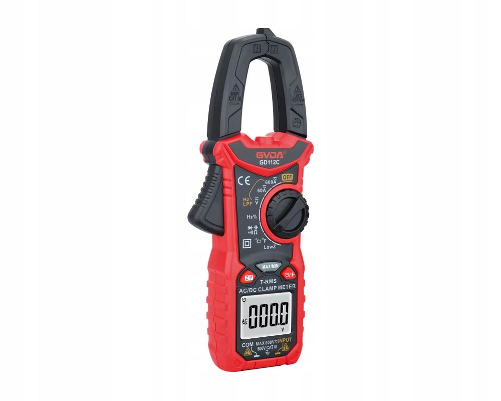Multimeter Digitálny Merač Profesionálny Presný Kliešťový Gvda GD112C