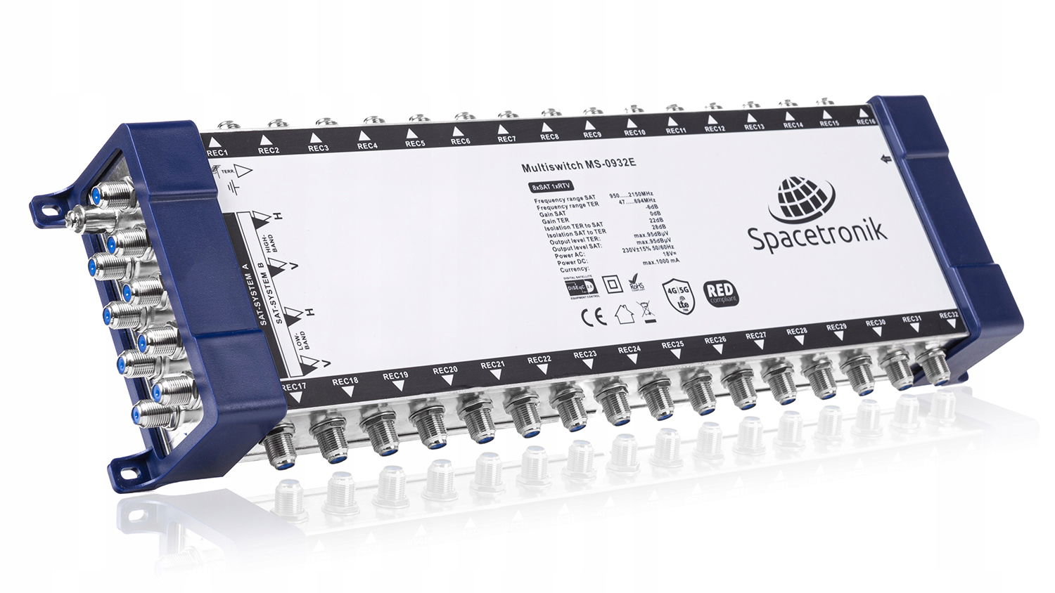 Multiprepínač 9/32 Spacetronik E- MS-0932E