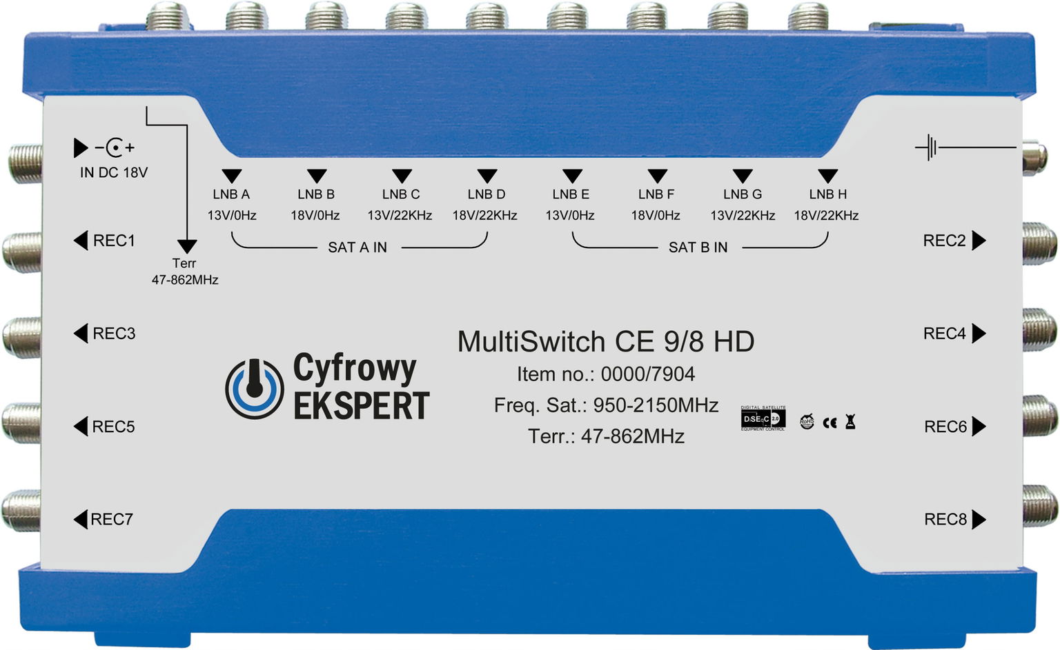 MultiSwitch Ce pre 2 Sat pozície