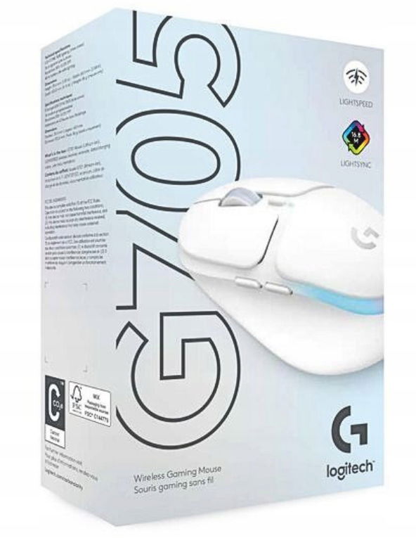 Myš Logitech G705 Optická 8200 Dpi Bt 2,4GHz Bezdrôtová herná